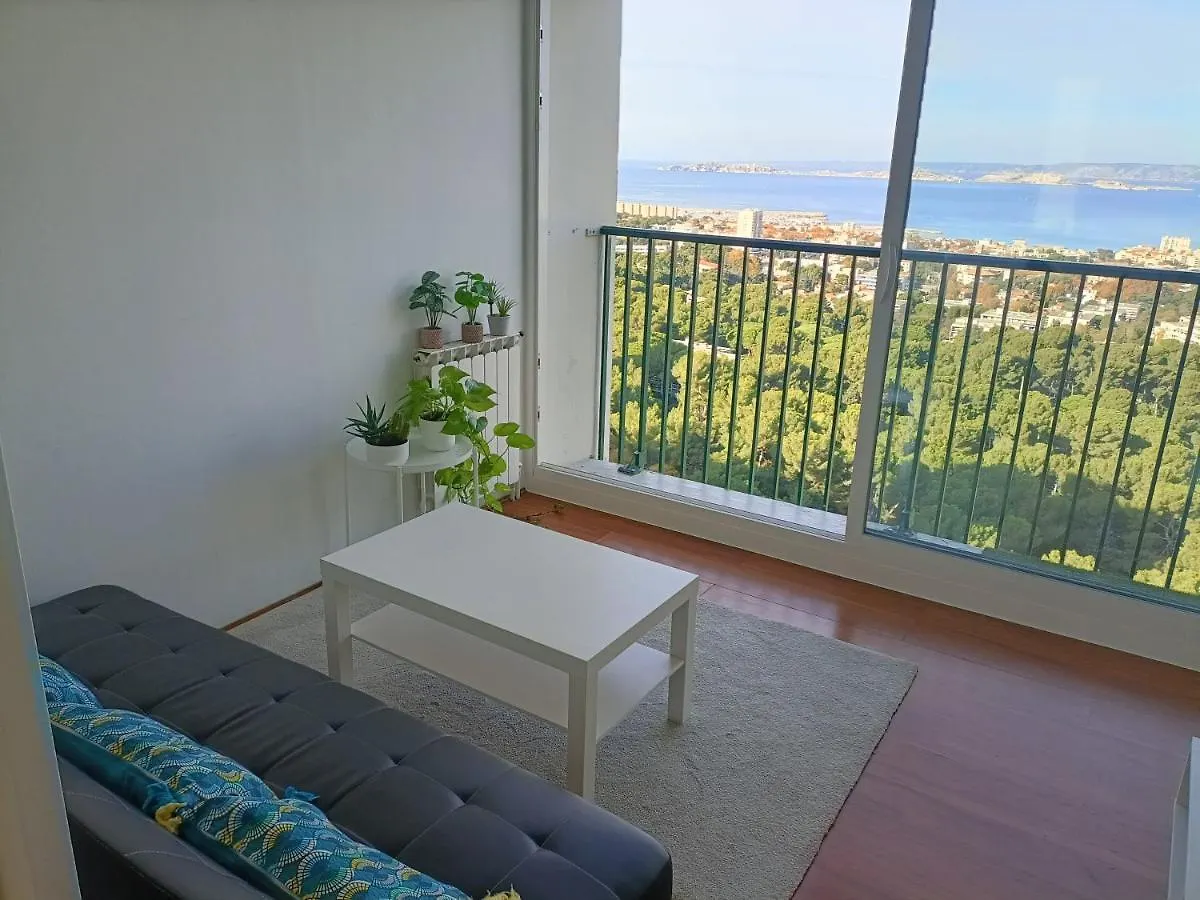Vue Mer Et Montagne Dans Parc Du Roy D'Espagne, Up To 7 People Marseille Apartment