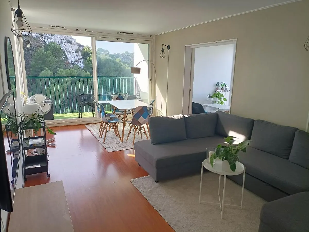 Vue Mer Et Montagne Dans Parc Du Roy D'Espagne, Up To 7 People Marseille Apartment